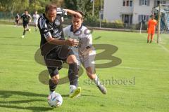 Kreisliga - Saison 2022/2023 - TSV Großmehring - Türk SV Ingolstadt - Ibrahim Sahin Türk SV Ing. - Fabio Münzhuber weiss Großmehring -  - Foto: Meyer Jürgen