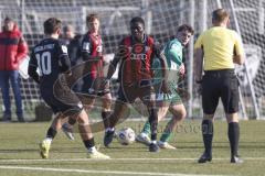 *** A-Junioren Bundesliga  - Saison 2025/26 - FC Ingolstadt 04 - SpVgg Greuther Fürth - Oladosu Omotolani schwarz FCI  - XXXXX - Foto: Meyer Jürgen