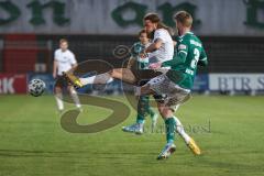 3. Liga - VfB Lübeck - FC Ingolstadt 04 - Björn Paulsen (4, FCI) Hertner Sebastian (3 Lübeck)