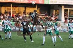 Toto Pokal - Saison 2022/2023 - SV Schalding-Heining - FC Ingolstadt 04 - Krupa Jeroen (Nr.48 - FCI) - Nico Antonitsch (Nr.5 - FCI) - Foto: Meyer Jürgen