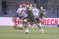 3. Liga; SC Verl - FC Ingolstadt 04; Sturm nach vorne, Tim Heike (9, FCI) Benger Marcel (23 Verl)