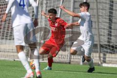 A-Junioren Bundesliga  - Saison 2023/24 - A-Junioren - FC Ingolstadt 04 - 1.FC Heidenheim - Berk Baran (Nr.26 FCI) - XXXXX - Foto: Meyer Jürgen