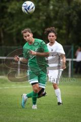 Kreisklasse - Saison 2026/27- TSV Lenting - FC Arnsberg-  - Christoph Nerb grün Lenting - Arda Keskin weiss Arnsberg  - Foto: Meyer Jürgen