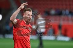 3. Liga; FC Ingolstadt 04 - SSV Jahn Regensburg; vor dem Spiel Jannik Mause (7, FCI)