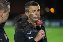 Toto-Pokal; ATSV Erlangen - FC Ingolstadt 04; Pressekonferenz Cheftrainer Michael Köllner (FCI)