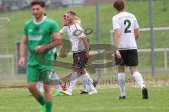 A-Klasse - Saison 2023/24 - TSV Gaimersheim II - FC Gerolfing II-  -  Der 1:0 Führungstreffer durch - Carlo Leilich weiss Gaimersheim - jubel - XXXXX - Foto: Meyer Jürgen