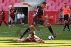 Toto-Pokal - Saison 2023/2024 - FC Ingolstadt 04 - Jahn Regensburg - Tobias Schröck (Nr.21 - FCI) - Foto: Meyer Jürgen