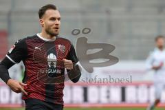 2.BL; FC Ingolstadt 04 - Hannover 96; erster Einsatz nach Handbruch, Patrick Schmidt (32, FCI)