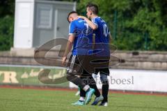 Sparkassenpokal - DJK Ingolstadt - FC Gerolfing Der 1:0 Führungstreffer durch #7 Furkan Eroglu DJK Ingolstadt - jubel -  Foto: Jürgen Meyer