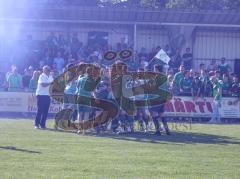 Relegation - Saison 2025/26 - SV Karlskron - FC Geisenfeld - Das Spiel ist aus - Geisenfeld steigt auf - jubel- Foto: Meyer Jürgen