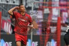 3. Liga; FC Ingolstadt 04 - Erzgebirge Aue; Tor Jubel Treffer Marcel Costly (22, FCI)