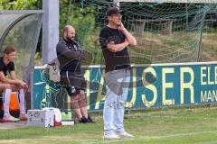 Testspiel -SV Manching - TSV Abensberg - Torsten Holm Trainer Abensberg - Foto: Jürgen Meyer