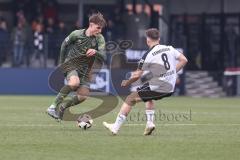 3. Liga; SC Verl - FC Ingolstadt 04; Elias Decker (3, FCI) Kammerbauer Patrick (8 Verl)