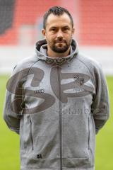Physiotherapeut Stephan Retzer; FC Ingolstadt 04; 2.BL, Porträttermin 2021/2022