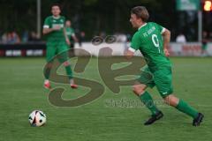 Kreisliga - Saison 2023/24 - Relegation zur BZL - FC Gerolfing - SV Aschau - Lukas Achhammer grün Gerolfing - XXXXX - Foto: Meyer Jürgen
