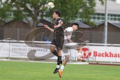 Bezirksliga - Saison 2025/26- TSV Gaimersheim - TSV Rohrbach - Eron Dervisi (Nr.27 - TSV Gaimersheim) - Thomas Hammerschmid schwarz Rohrbach - Foto: Meyer Jürgen