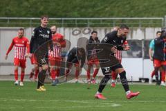 3. Liga; FSV Zwickau - FC Ingolstadt 04; Tor für Zwickau, Pascal Testroet (37, FCI) schreit seinen Unmut raus, Maximilian Neuberger (38, FCI)