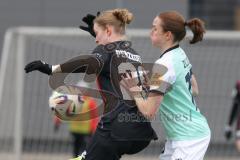 2. Bundesliga Frauen - Saison 2025/26 - FC Ingolstadt 04 Frauen - SG Andernach - Nina Penzkofer (Nr.29 - FC Ingolstadt Frauen I) - Zilligen Vanessa grün Andernach  - Foto: Meyer Jürgen