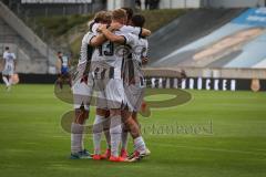 3. Liga - Saison 2026/27 - 1. FC Saarbrücken - FC Ingolstadt 04  - XXXXX - XXXXX - Foto: Meyer Der 0:1 Führungstreffer durch Lars Lokotsch (Nr.13 - FCI) - jubel