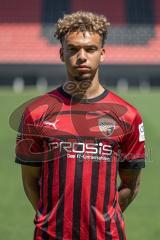 Hawkins Jalen (20 FCI) ; FC Ingolstadt 04; 3.Liga, Porträttermin 2022/2023,