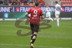 3.Liga - Saison 2022/2023 - FC Ingolstadt 04 -  - FC Freiburg II - Patrick Schmidt (Nr.9 - FCI) - Foto: Meyer Jürgen