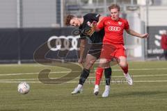 Bayernliga Nord - Saison 2023/24 - FC Ingolstadt 04 II - SpVgg Hankofen-Hailing - Schwarzensteiner Benedikt rot FCI - XXXXX - Foto: Meyer Jürgen