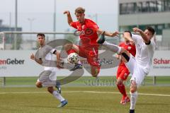 Bayernliga Süd - Saison 2022/2023 - FC Ingolstadt 04 -  VFR Garching - Der 2:0 Führungstreffer durch Krupa Jeroen (Nr.17 - Fc Ingolstadt 04 II) - Jubel - Foto: Meyer Jürgen