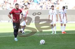 3. Liga; FC Ingolstadt 04 - Viktoria Köln; Elfemter Pascal Testroet (37, FCI) Tor Jubel Treffer 1:1 Ausgleich