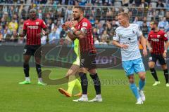 3.Liga - Saison 2022/2023 - TSV 1860 München - FC Ingolstadt 04 - Pascal Testroet (Nr.37 - FCI) ärgert sich nach einer vergebenen Torchance - - Foto: Meyer Jürgen