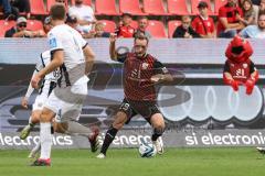 3. Liga; FC Ingolstadt 04 - SSV Ulm 1846; David Kopacz (29, FCI) Gaal Tom (4 Ulm)