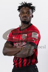 Hans Nunoo Sarpei (18 FCI) ; FC Ingolstadt 04; 3.Liga, Porträttermin 2022/2023