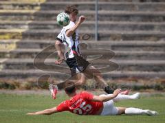 *Bayernliga Nord - Saison 2026/27 - FC Ingolstadt 04 II - FSV Stadeln - Felix Walther (Nr.14 - FCI II) - Thomas Müller rot Stadeln - Foto: Meyer Jürgen