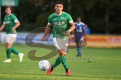 Kreisliga - Saison 2023/2024 - FC Gerolfing - TSV Ober/Unterhaunstadt - Anastasios Porfyriadis grün Gerolfing - Foto: Meyer Jürgen