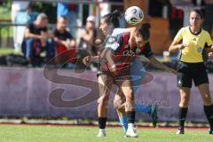 *** 2. Bundesliga Frauen - Saison 2025/26 - FC Ingolstadt 04 Frauen - Victoria Berlin - Magdalena Schwarz (Nr.23 - FC Ingolstadt Frauen I) - Yaren Aylin blau Berlin - Foto: Meyer Jürgen
