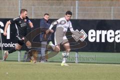 Bayernliga Nord - Saison 2024/25 - FC Ingolstadt 04 II - TSV Kornburg - Janz Marco schwarz Kornbuch - Drakulic Ognjen weiss FCI - Foto: Meyer Jürgen