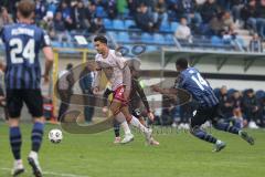 3. Liga - Saison 2025/26 - Waldhof Mannheim  -  FC Ingolstadt 04 - Carlsen Frederic Bennedsgaard (Nr.8 - FC Ingolstadt 04) - XXXXX - Foto: Meyer Jürgen