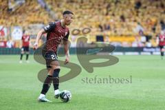 3. Liga; FC Ingolstadt 04 - SG Dynamo Dresden; Marcel Costly (22, FCI)