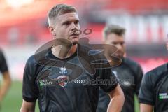 3. Liga; FC Ingolstadt 04 - Alemannia Aachen; vor dem Spiel Lars Lokotsch (13, FCI)