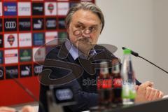 2.BL; FC Ingolstadt 04 - Training, neuer Cheftrainer Rüdiger Rehm, Pressekonferenz, Geschäftsführers Dietmar Beiersdorfer (FCI Sport Kommunikation)