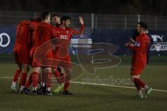 Bayernliga Süd - Saison 2021/2022 - FC Ingolstadt 04 II - VFR Garching - Der 2:0 Führungstreffer durch Domislic Renato (#17 FCI) - jubel - Foto: Meyer Jürgen