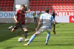 3. Liga - FC Ingolstadt 04 - TSV 1860 München - Michael Heinloth (17, FCI) Steinhart Phillipp (36, 1860)