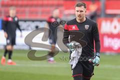 3. Liga; FC Ingolstadt 04 - SV Sandhausen; vor dem Spiel Torwart Boevink Pelle (26 FCI)