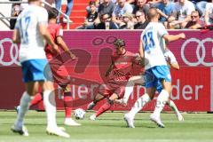 3. Liga; FC Ingolstadt 04 - FC Hansa Rostock; Dennis Kaygin (10, FCI)