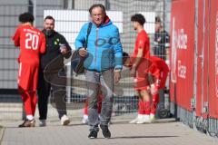 A-Junioren Bundesliga  - Saison 2023/24 - A-Junioren - FC Ingolstadt 04 - 1.FC Heidenheim - Peter Kundinger - XXXXX - Foto: Meyer Jürgen