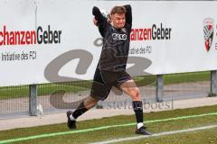 Bayernliga Süd - Saison 2021/2022 - FC Ingolstadt 04 II -  SpVgg Unterhaching - Gabriel Zirngast #10 FCI - Foto: Meyer Jürgen