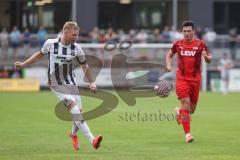Toto Pokal; FC Memmingen - FC Ingolstadt 04, 2. Runde; Flanke Lars Lokotsch (13, FCI)