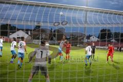 Bayernliga - U17 - Saison 2022/2023 - FC Ingolstadt 04 -  1860 München - Der 3:0 Führungstreffer durch Sinai Engjell rot FCI - Jubel - Torwart Dunker Mauricio 1860 München - Foto: Meyer Jürgen