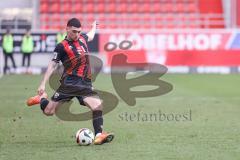 3. Liga; FC Ingolstadt 04 - SV Sandhausen; Felix Keidel (43, FCI)
