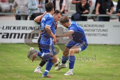 Kreisklasse - Saison 2026/27- TSV Kösching - SC Steinberg/Biberg - Yannick Raab rot Steinberg  - Thomas Hafner blau Kösching - Foto: Meyer Jürgen