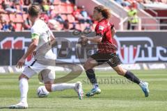 3. Liga; FC Ingolstadt 04 - SV Elversberg; Tim Civeja (8, FCI) Sickinger Carlo (23 SVE)